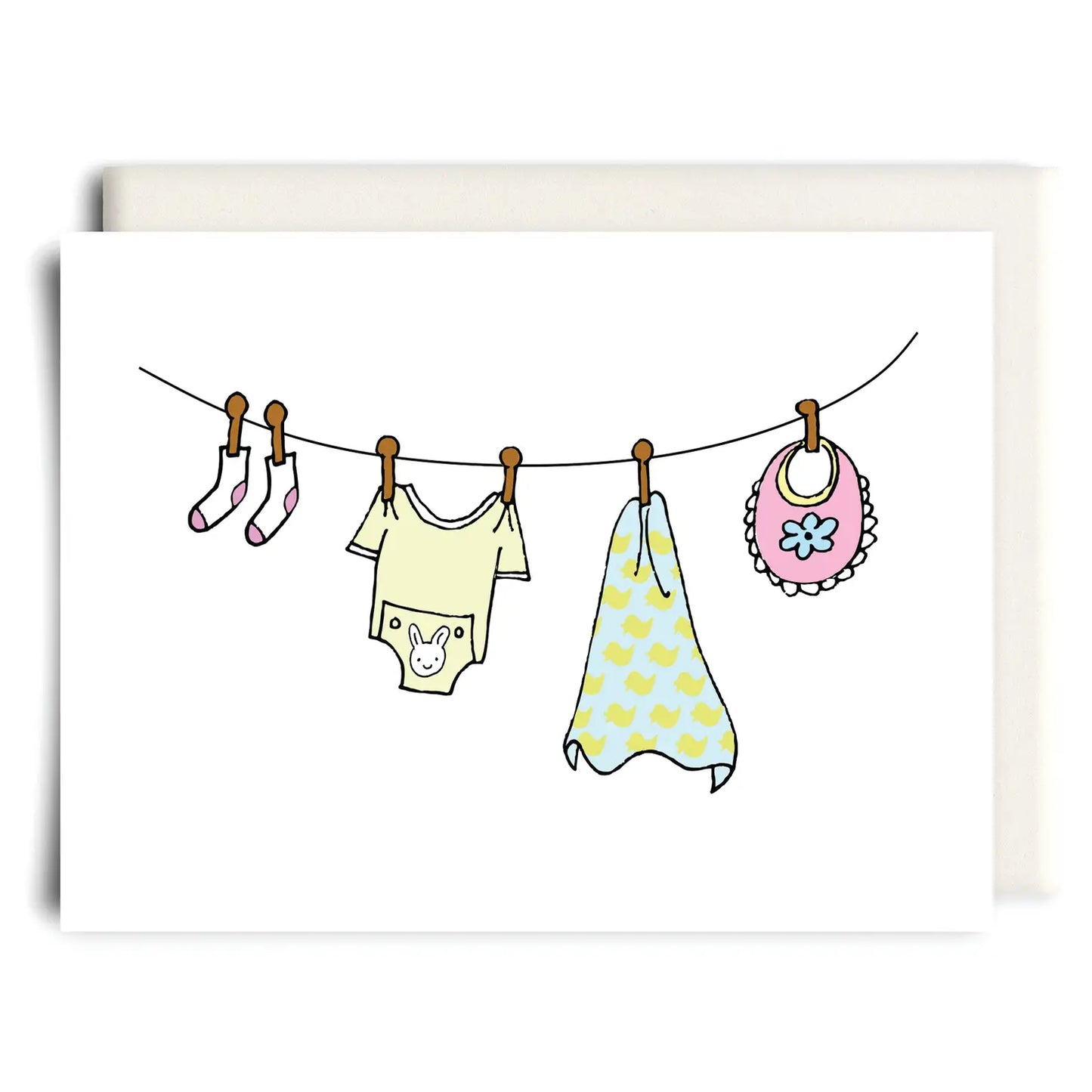Baby Boy Girl | New Baby Greeting Card