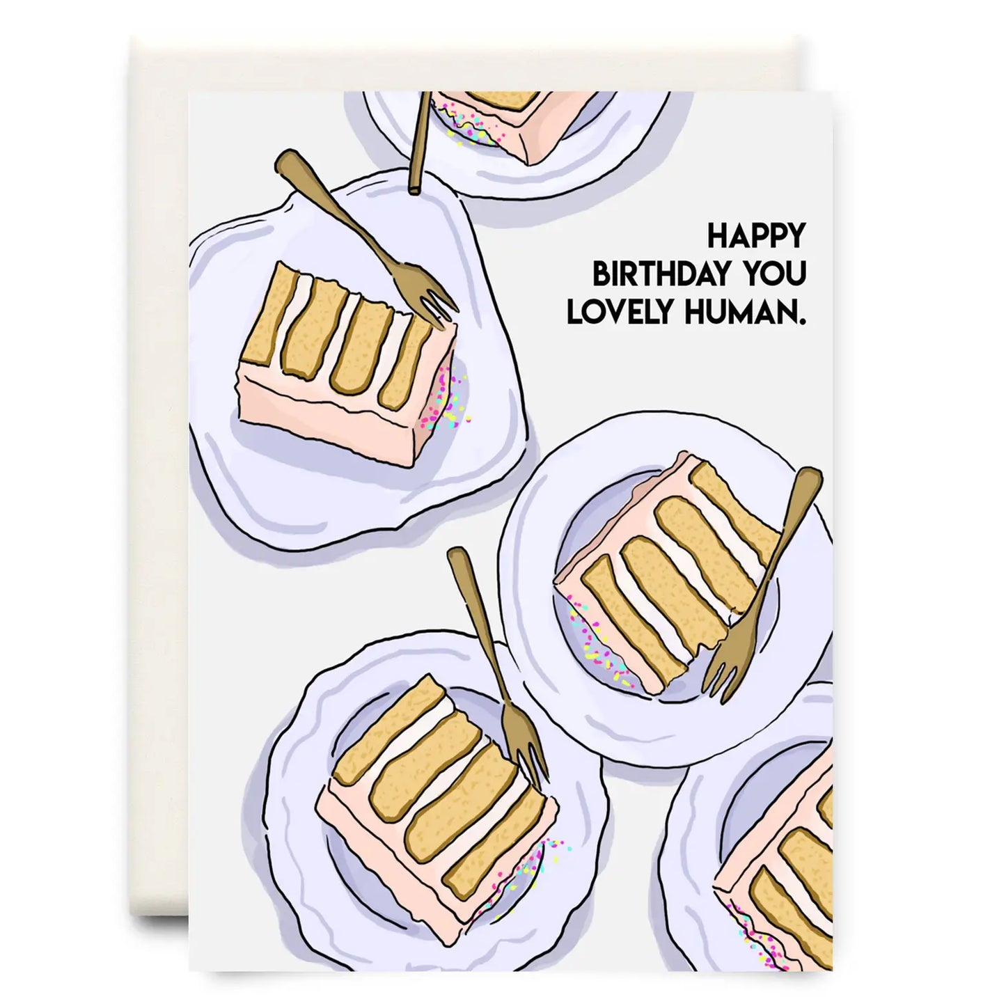 Lovely Human | Birthday Greeting Card