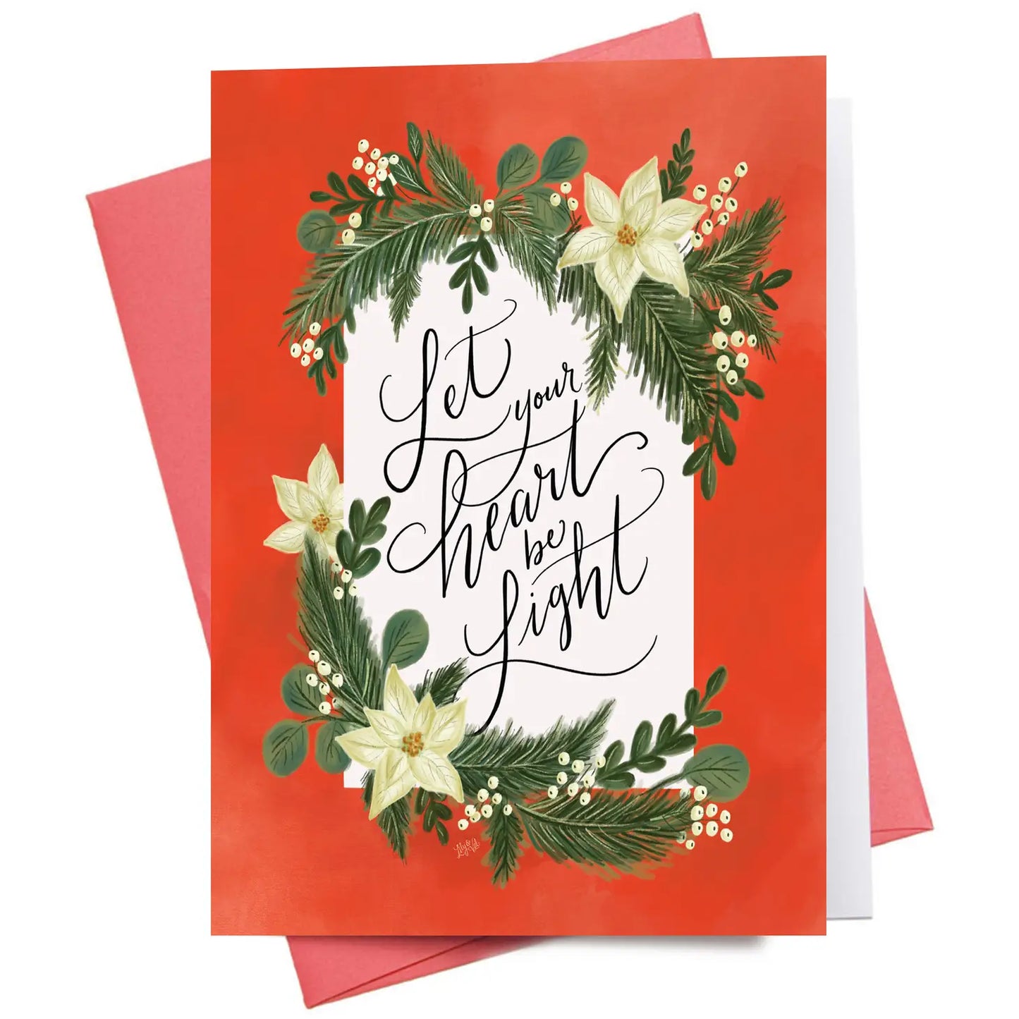 Heart be Light | Christmas Greeting Card