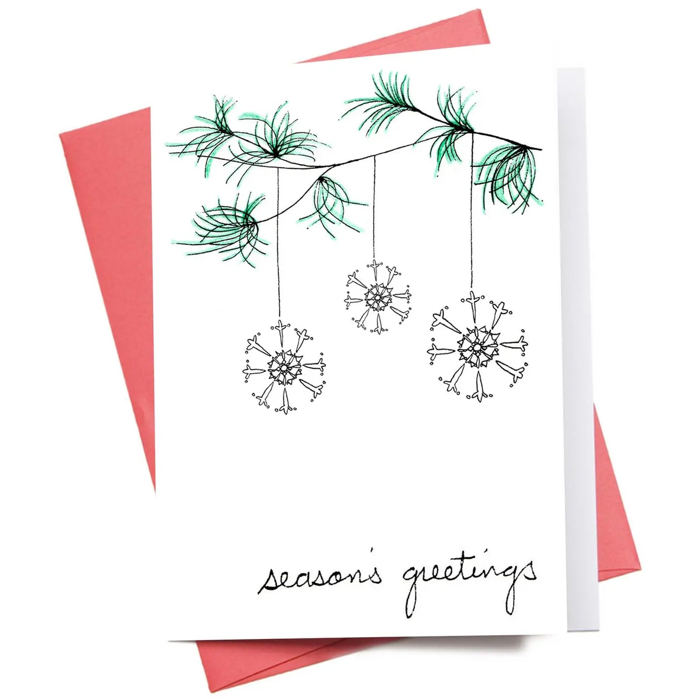Season's Greetings | Christmas Greeting Card