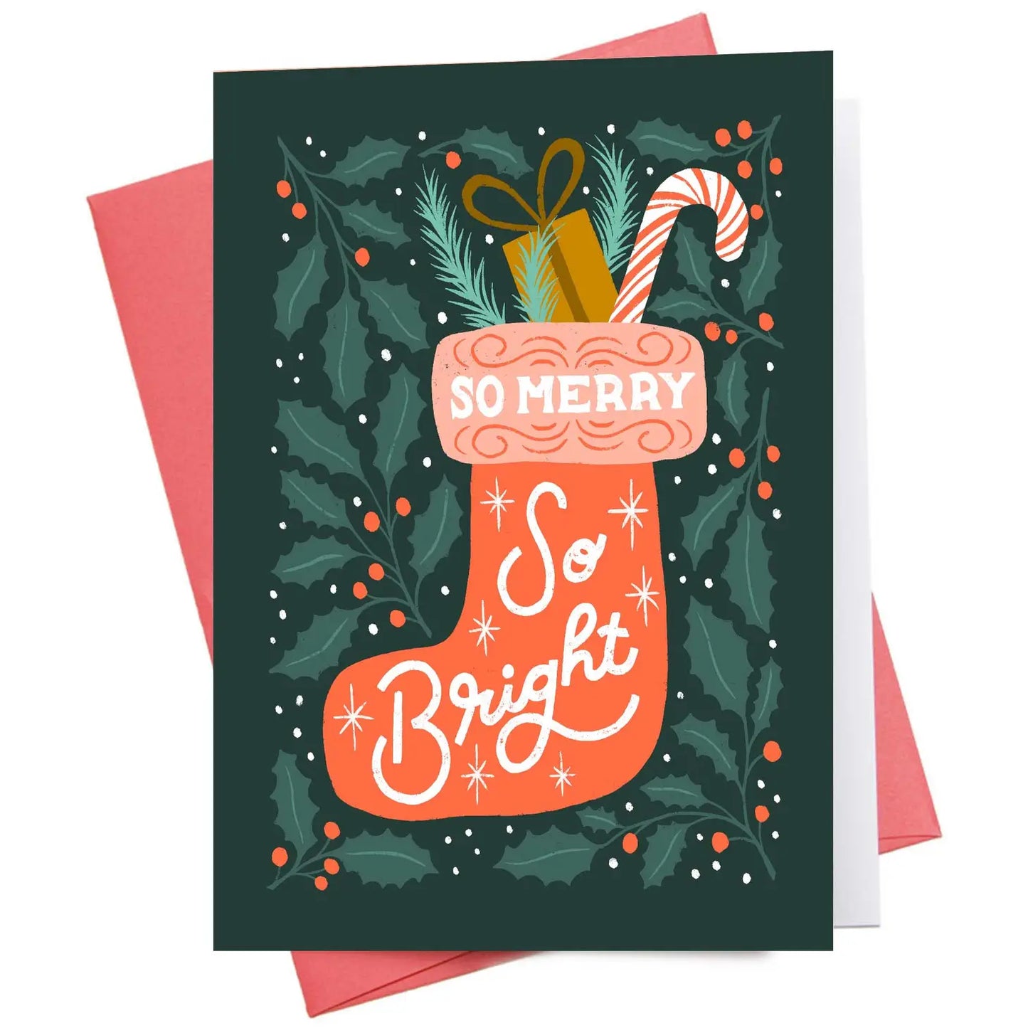 So Bright Green | Christmas Greeting Card
